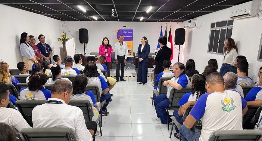 Atividade levou a experiência da votação, do processo de escolha e do exercício da cidadania aos...