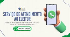 Atendimento começa nesta quinta-feira (24) e esclarece dúvidas referentes ao processo de votação