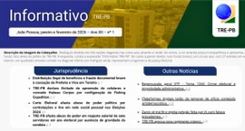 #PraTodosVerem: Na imagem aparece um print do cabeçalho do informativo e das informações iniciai...