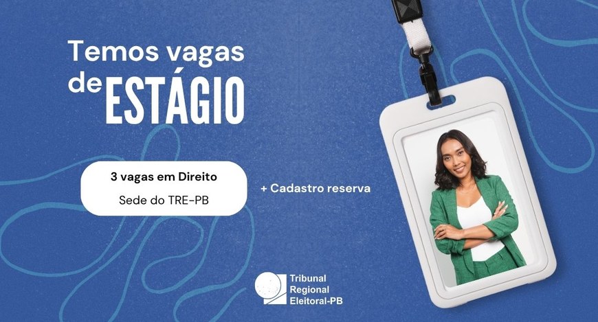 #Pratodosverem: No banner institucional aparece uma com a ilustração de um crachá, informando qu...