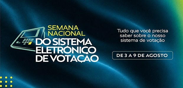 A ação faz parte da programação local em alusão a Semana Nacional do Sistema Eletrônico de Votaç...