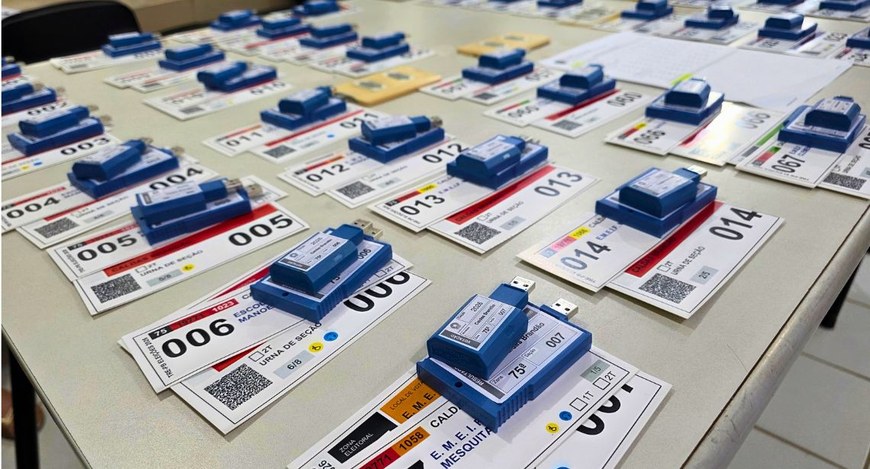 Preparação segue até sexta-feira (25) e inclui inserção de dados, testes, auditoria e lacração d...