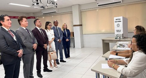 #PraTodosVerem: Fotografia Eleição Suplementar de Cabedelo.