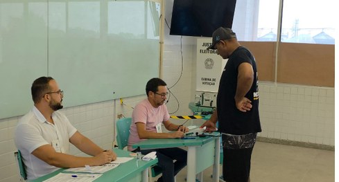 #PraTodosVerem: Fotografia Eleição Suplementar de Cabedelo.