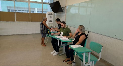 #PraTodosVerem: Fotografia Eleição Suplementar de Cabedelo.
