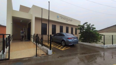 #PraTodosVerem: Na fotografia aparece a fachada de um cartório eleitoral.