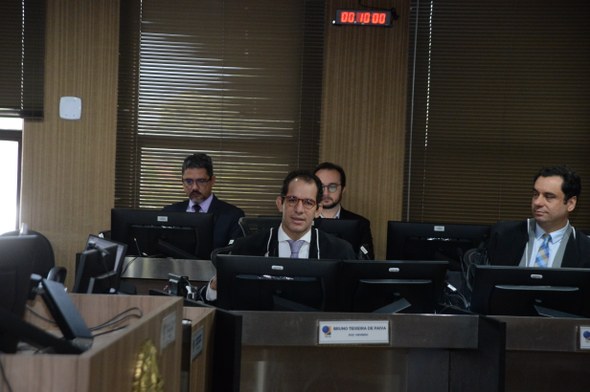 #PraTodosVerem: Na fotografia aparece a Corte do Tribunal Regional Eleitoral da Paraíba.