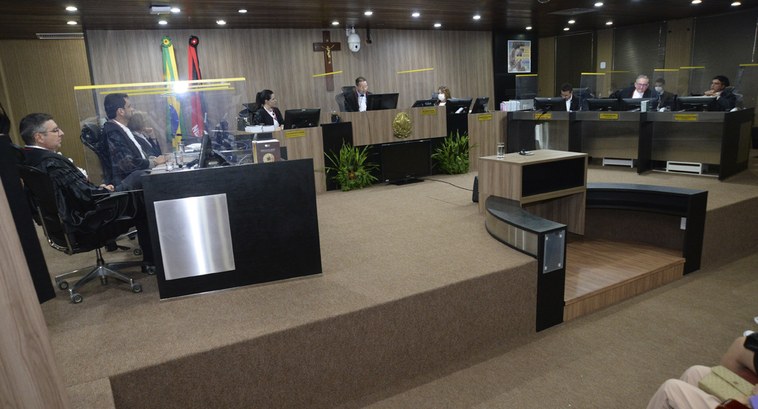 #ParaTodosVerem: Corte Eleitoral da Paraíba na posse do novo presidente desembargador Leandro do...