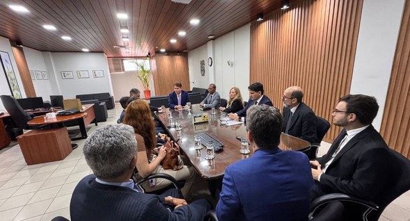 Diálogo e parceria: presidente do TRE-PB recebe visita de representantes institucionais_5 foto