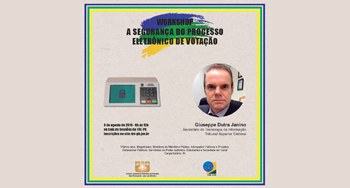 EJE-PB inscreve para o Workshop “A Segurança do Processo Eletrônico de Votação”