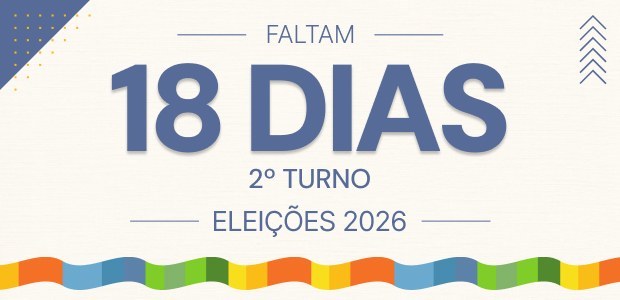 Cada turno é considerado um pleito independente pela Justiça Eleitoral