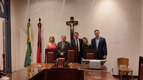 #PraTodosVerem: Na fotografia aparece a inauguração do Museu Eleitoral.