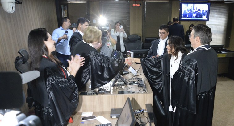 A posse se deu em decorrência da vaga deixada pelo jurista Arthur Monteiro Lins Fialho