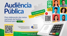 A audiência pública, na modalidade híbrida será realizada em 1º de junho, com participação da so...