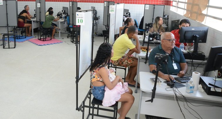 Justiça Eleitoral realiza 478 em três de dias de atendimento móvel em Gramame Em comemoração ao Dia da Independência do Brasil a Justiça Eleitoral realizou atendimento móvel