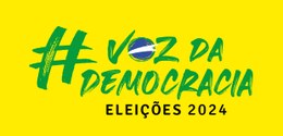Logo eleições 2024 - Amarelo