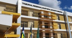 #PraTodosVerem: Na fotografia aparece a fachada do Edifício-sede do Tribunal Regional Eleitoral ...