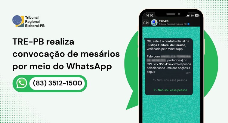 Tribunal alerta que é preciso responder à pergunta de identificação enviada pelo número 3512-150...