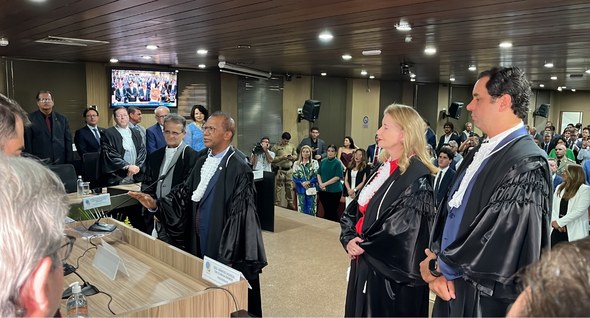 #PraTodosVerem: Posse solene dos desembargadores Márcio Murilo e João Benedito.