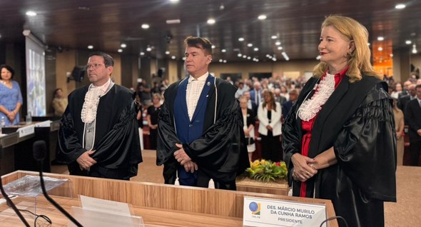 #PraTodosVerem: Posse solene dos desembargadores Márcio Murilo e João Benedito.