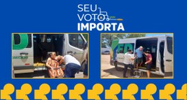 Aqueles cidadãos que já solicitaram o serviço no 1° turno, não precisam pedir novamente o transp...