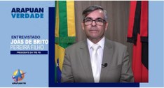 #PraCegoVer: Na fotografia aparece presidente do Tribunal Regional Eleitoral da Paraíba, tendo a...