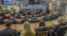 #PraTodosVerem: Na fotografia aparece o auditório da Assembleia Legislativa da Paraíba.