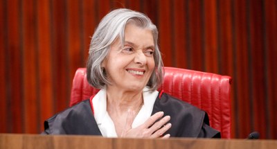 #PraTodosVerem: Na fotografia aparece a ministra Carmen Lúcia.