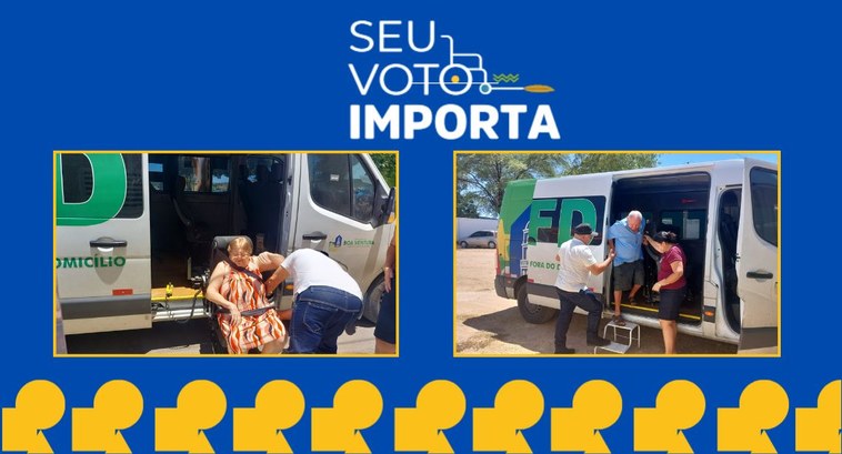 Aqueles eleitores que já solicitaram o serviço no 1° turno, não precisam pedir novamente o trans...