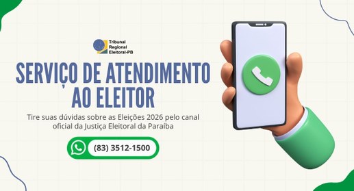 O atendimento começa nesta quinta-feira (24) e esclarece dúvidas referentes ao processo de votação