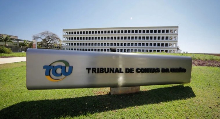 TCU fiscaliza implementação dos dispositivos da LGPD #PraTodosVerem: Na fotografia aparece o Edifício-sede do Tribunal de Contas da União.