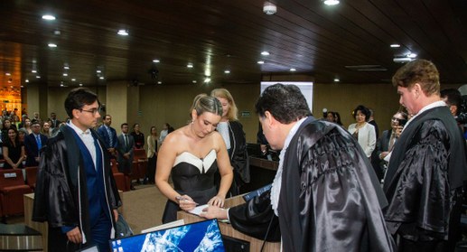 Primeira lista tríplice formada exclusivamente por mulheres resultou na escolha da nova integran...