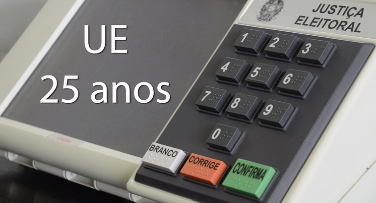 TRE-PB 25 anos da ue Urna eletrônica