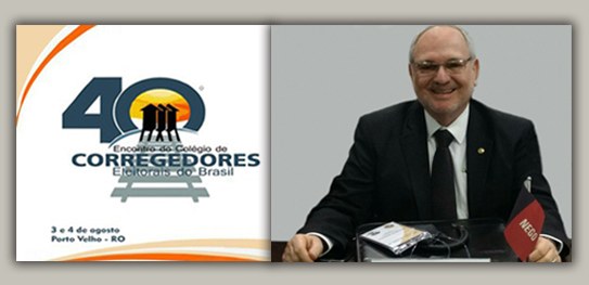 
Desembargador Romero Marcelo participa do 40º Encontro do Colégio de Corregedores Eleitorais d...