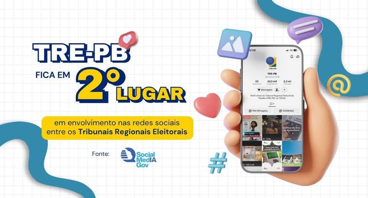 Trabalho nas redes sociais aproxima a Justiça Eleitoral da população