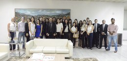 TRE-PB recebe visita de alunos do curso de direito da faculdade CESREI de Campina Grande/PB