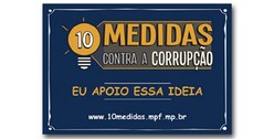 TRE-PB apoia campanha do MPF que combate a corrupção 