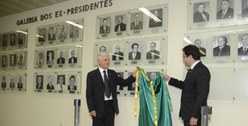 O presidente do TRE-PB, desembargador Marcos Cavalcanti de Albuquerque, apôs seu retrato na gale...