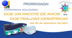 Banner/cartaz CQVT campanha fraldas geriátricas