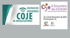 #ParaTodosVerem: Painel retangular com banner dos eventos
