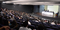 A Escola Judiciária Eleitoral promove o segundo Congresso Paraibano de Direito Eleitoral, na Est...