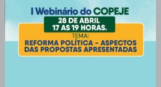 COPEJE promove I webinário