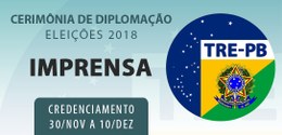 TRE-PB CREDENCIAMENTO DIPLOMAÇÃO