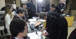 O presidente do Tribunal Regional Eleitoral da Paraíba, desembargador João Alves da Silva, empos...