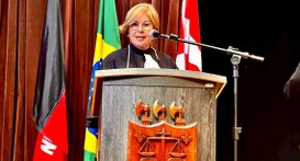 Desembargadora Maria de Fátima Moraes Bezerra Cavalcanti Maranhão, presidente do Tribunal Region...