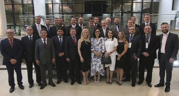 TRE-PB DG COPTREL #PRACEGOVE: Diretores Gerais dos Tribunais Regionais Eleitorais no 77 Colégio de Presidentes em ...