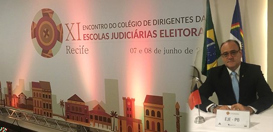 Diretor da EJE-PB participou em Recife/PE do XI Encontro do Colégio de Dirigentes das Escolas Ju...