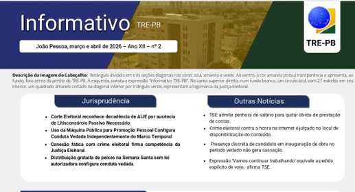 A publicação traz informações referentes a março e abril e oferece acesso facilitado à jurisprud...