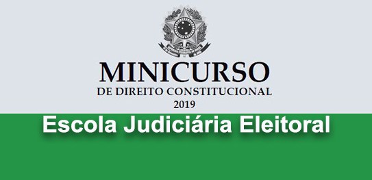 TRE-PB EJE-PB promoverá minicurso de direito constitucional EJE-PB promoverá minicurso de direito constitucional