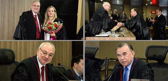 Desembargador Carlos Beltrão é empossado membro efetivo da Corte Eleitoral paraibana